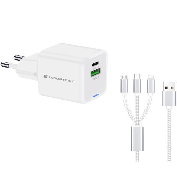 CONCEPTRONIC ALTHEA16W CARICABATTERIE USB PD GaN 33 W …
